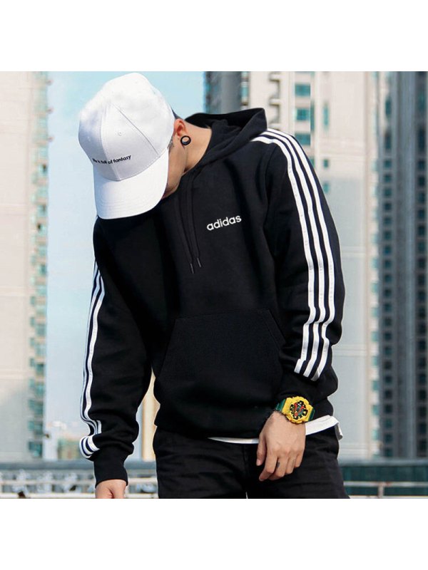 ADIDAS SC(阿迪运动休闲)2020M ESNTL 3S HDY冬季男子套头衫GJ8913