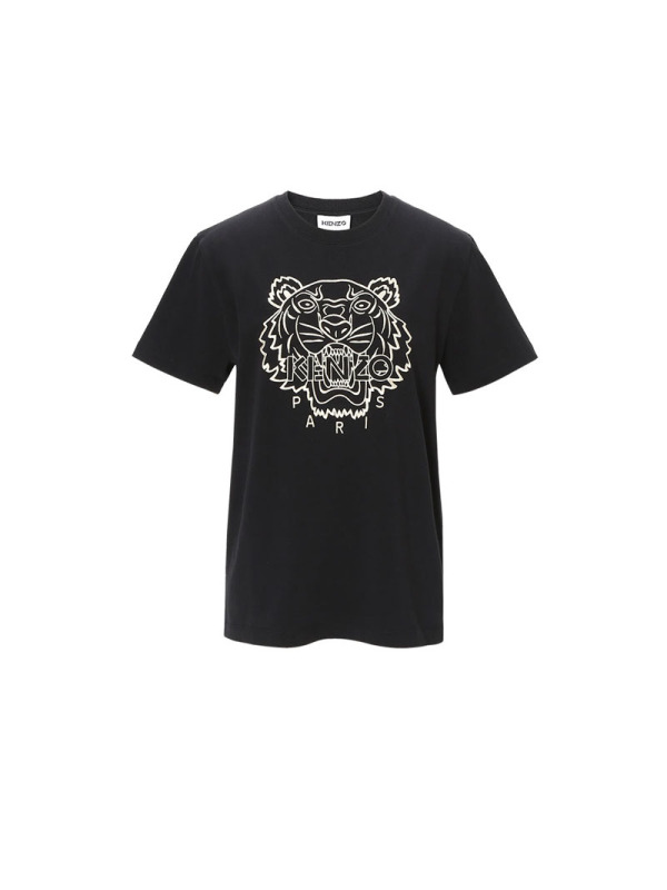 KENZO 短袖T恤 虎头 棉质 FB52TS9124SL