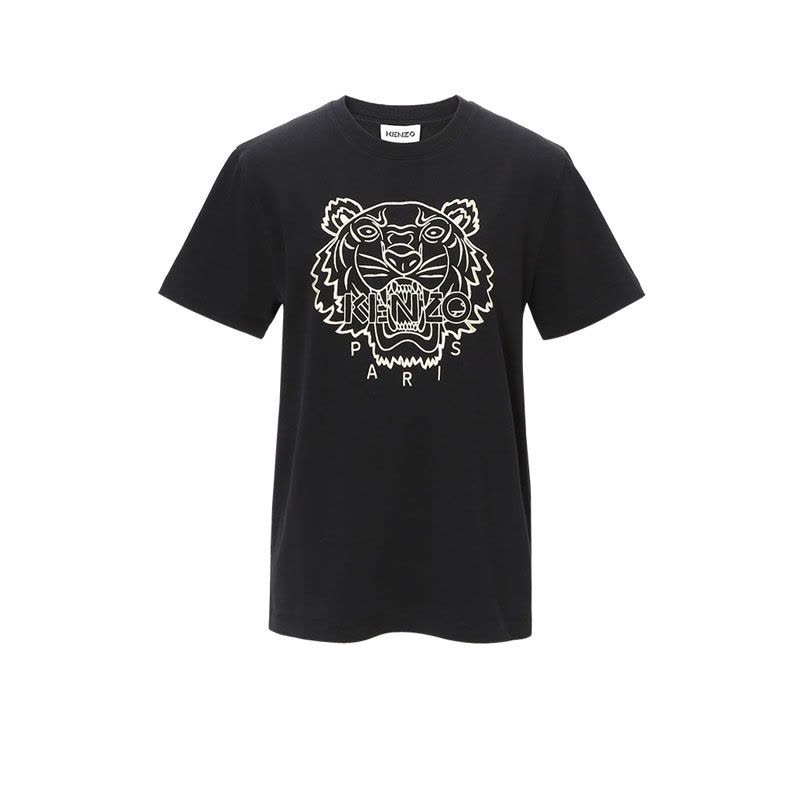 KENZO 短袖T恤 虎头 棉质 FB52TS9124SL图片