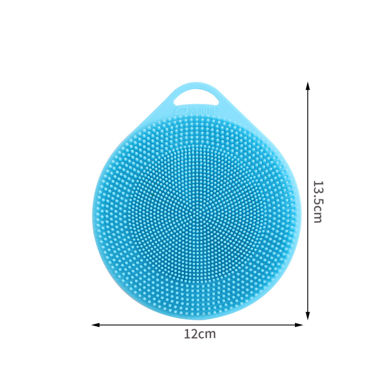 欧润哲(ORANGE) 厨房多功能硅胶刷 洗碗布碗碟擦刷百洁布 洗锅刷清洁抹布一套3只 109350