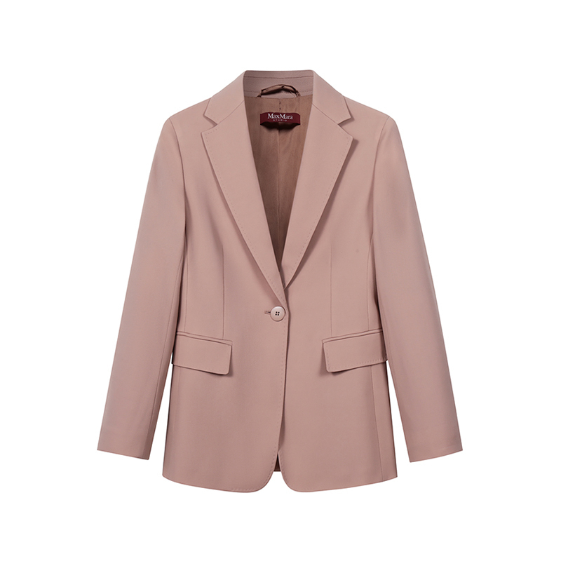 麦丝玛拉 Max Mara Studio 女士绵羊毛修身西服上衣外套 60410827 OFRIDE