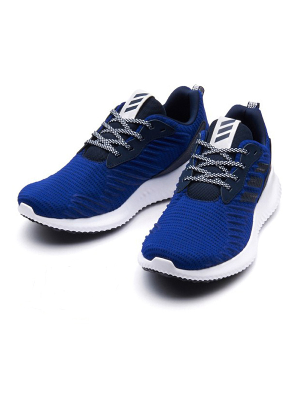 阿迪达斯Adidas男子网面耐磨透气舒适休闲运动跑步鞋-BW1469