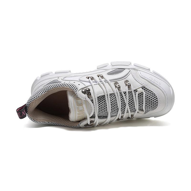 gucci古驰男士flashtrek系列织物配皮运动鞋543162ggz80