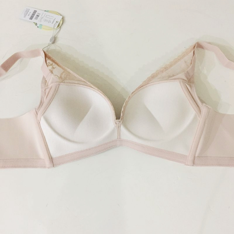 娅茜19内衣无钢圈文胸女聚拢调整深v胸罩819346