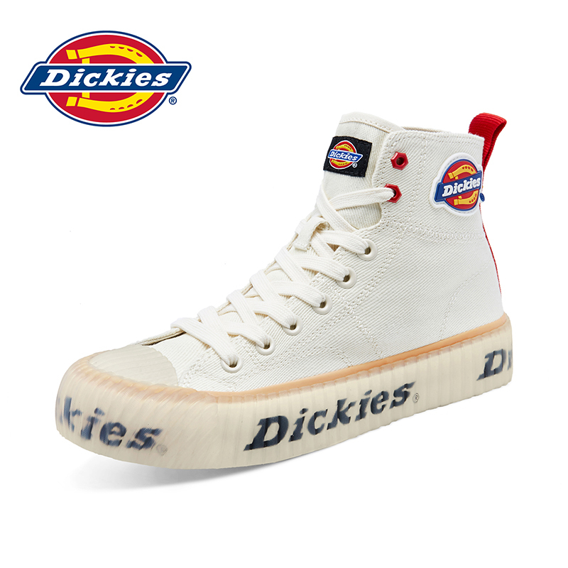 Dickies帆布鞋男2021春季新款潮流百搭情侣板鞋男士休闲鞋子潮203N50LXS41