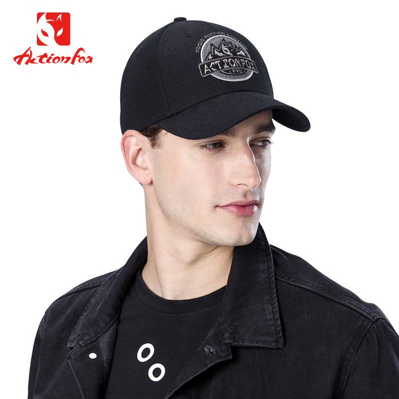 快乐狐狸（ActionFox）户外运动男式休闲鸭舌帽潮流时尚棒球帽4842图片