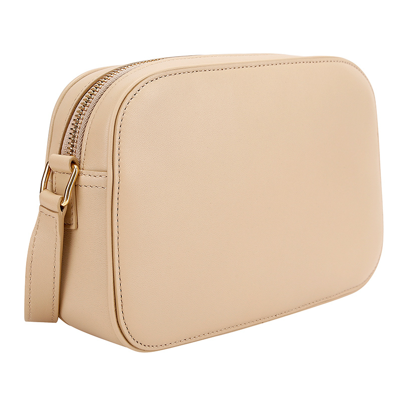 CELINE 思琳 奢侈品 女士羊皮米色CRECY单肩斜挎包相机包 191353BUS 03ND