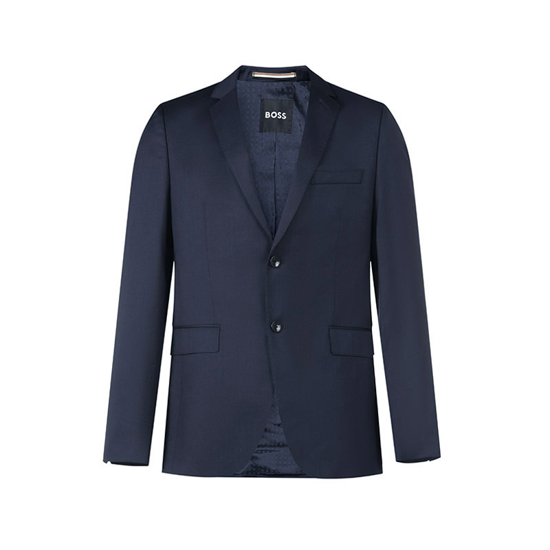 雨果博斯 HUGO BOSS 春夏款 男士新剪羊毛修身版西装西服套装50479562