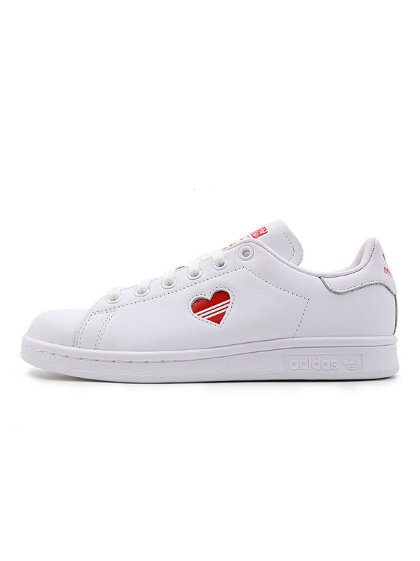 阿迪达斯三叶男女鞋STANSMITH情人节限定史密斯情侣板鞋G27893