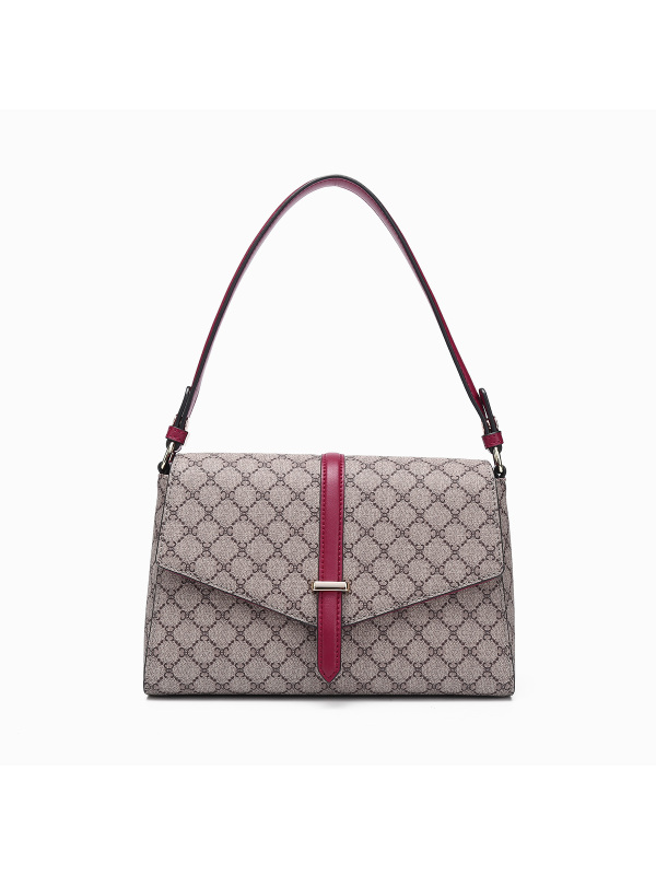 卡丹路【专柜同款】休闲链条小方包邮差包女士小包包钱包手机包单肩斜