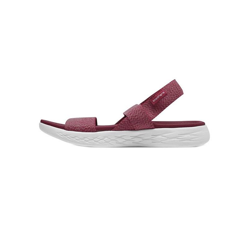 Skechers斯凯奇女鞋新款橡筋带轻质凉鞋 减震舒适休闲凉拖 15310