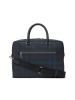 预售 博柏利 BURBERRY London 公文包 字母印字标经典条纹织物 男士手提包 8023707银扣