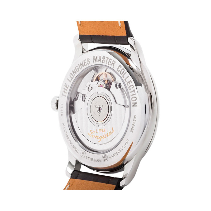 浪琴(longines)瑞士手表 名匠系列机械男表l2.628.4.78.