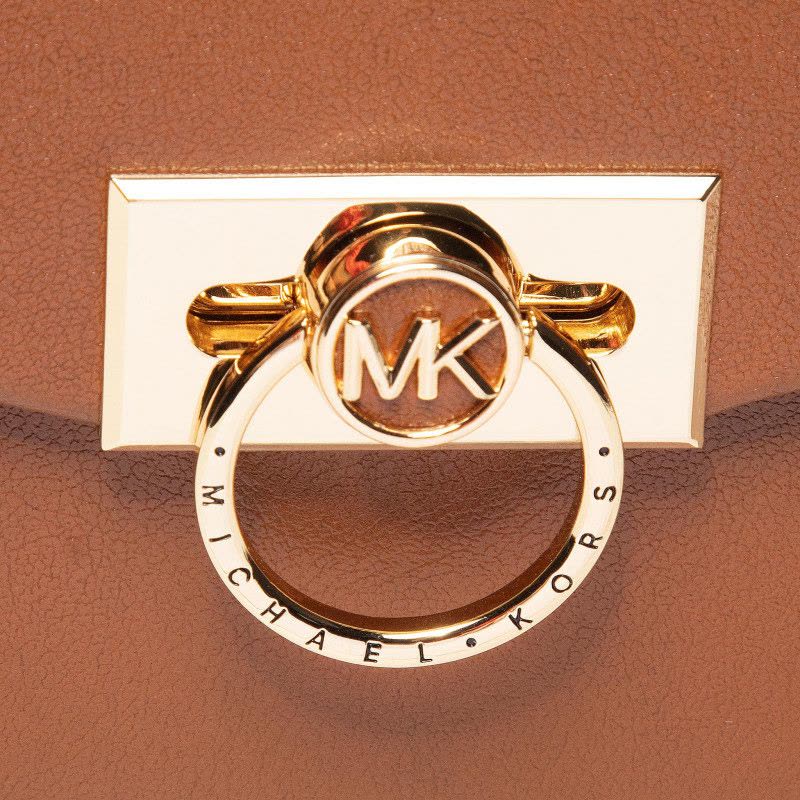MICHAEL KORS 口盖包 MK圆环标 光面皮 30F0G1HM2L图片