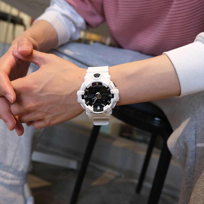卡西欧手表 G-SHOCK 地球色调户外系列 防水防震运动石英表男款GA-700WM-5A