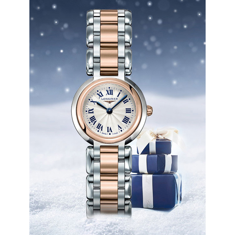LONGINES浪琴心月系列石英女表L81095786 银色