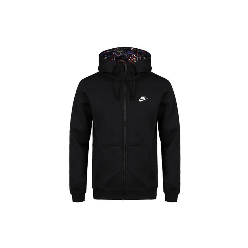 NIKE耐克男子运动服连帽休闲针织夹克外套-AH9201-010图片