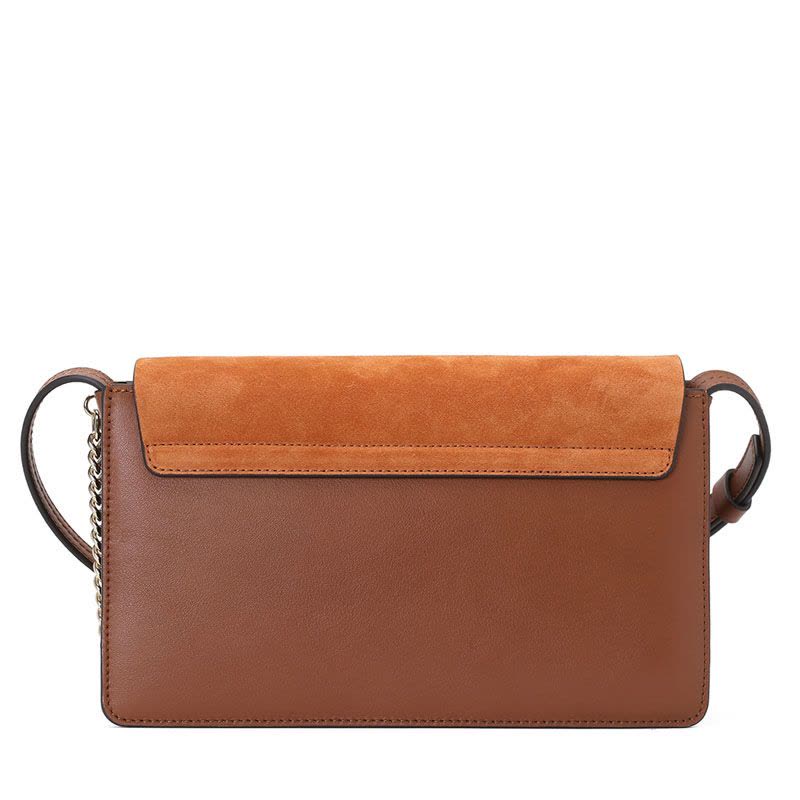 预订 CHLOE蔻依 Faye口盖包 单肩斜挎包 小号 环扣粒面皮拼麂皮CHC15US127图片