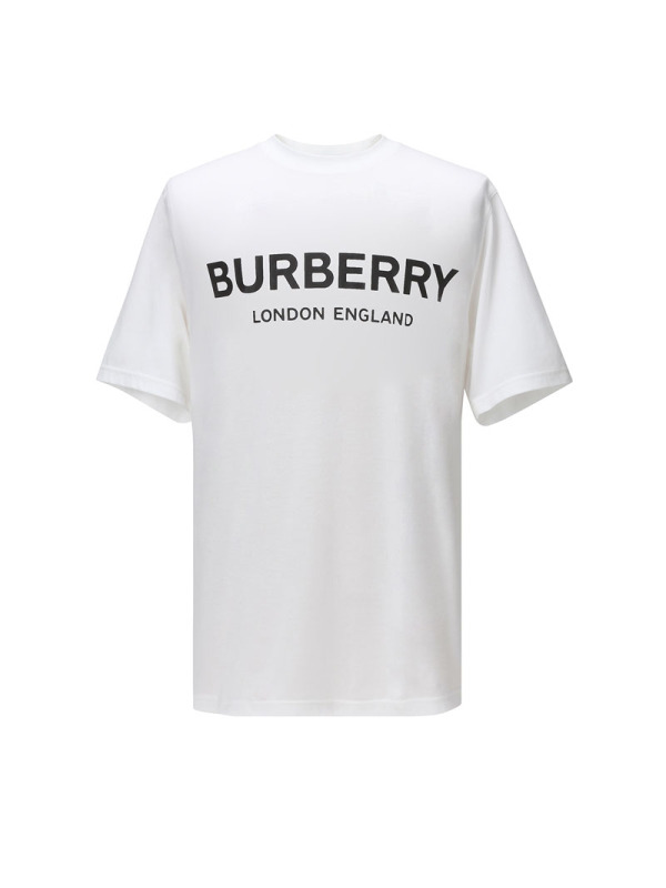 博柏利 BURBERRY T恤 字母徽标棉质8026017 男士T恤