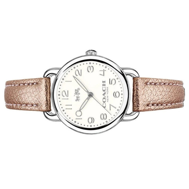 COACH 蔻驰 女表Delancey 手表石英表 14502249藕粉