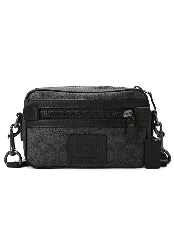 COACH 蔻驰 单肩包 斜挎包 压纹LOGO老花拼皮69333