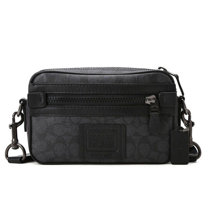 COACH 蔻驰 单肩包 斜挎包 压纹LOGO老花拼皮69333图片