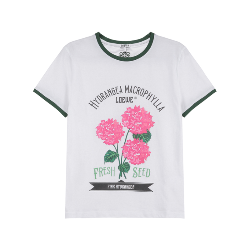 罗意威loewe女士棉质圆领短袖t恤s540y22x29视频