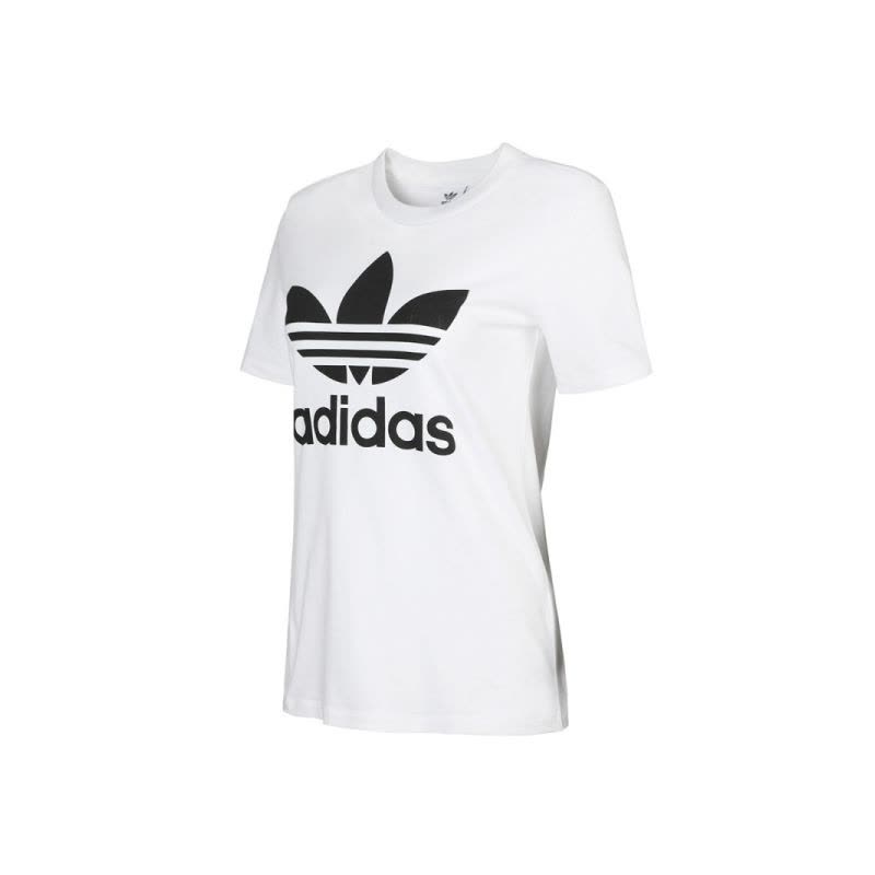 adidas Originals阿迪三叶2018女子TREFOIL TEE短袖T恤CV9889图片