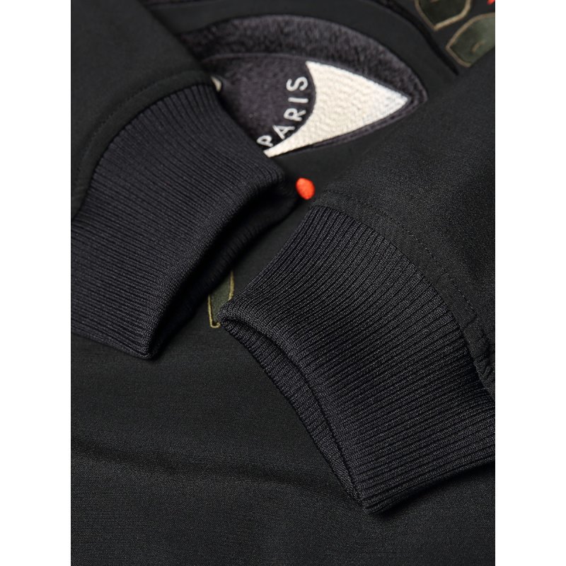 kenzo高田贤三 眼睛图案圆领男士长袖卫衣 5sw6041rg99