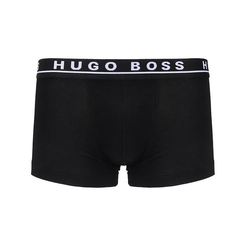 HUGO BOSS 雨果博斯 男士 棉质平角内裤三件套装 50325403