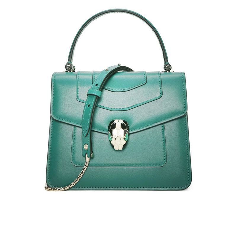 【预定】BVLGARI宝格丽 SERPENTI FOREVER 经典蛇头单肩包图片