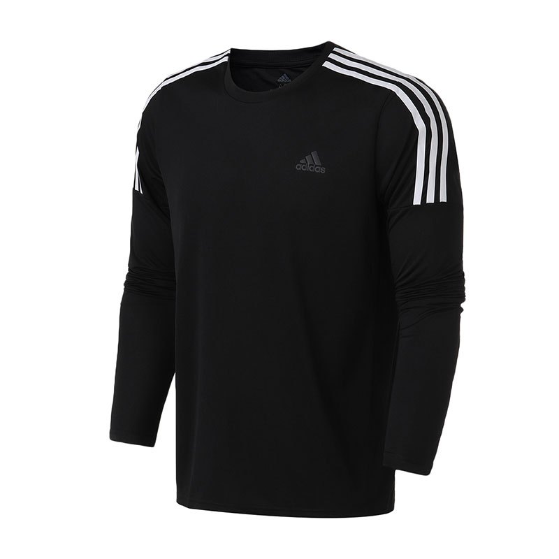 【自营】adidas阿迪达斯男子长袖T恤跑步训练运动服CZ8097 L CZ8097黑色