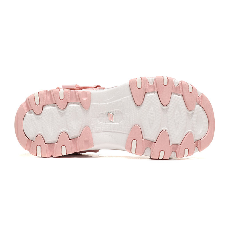 【自营】Skechers斯凯奇女凉鞋D‘lites一字魔术贴熊猫鞋88888160 88888160/LTPK浅粉色