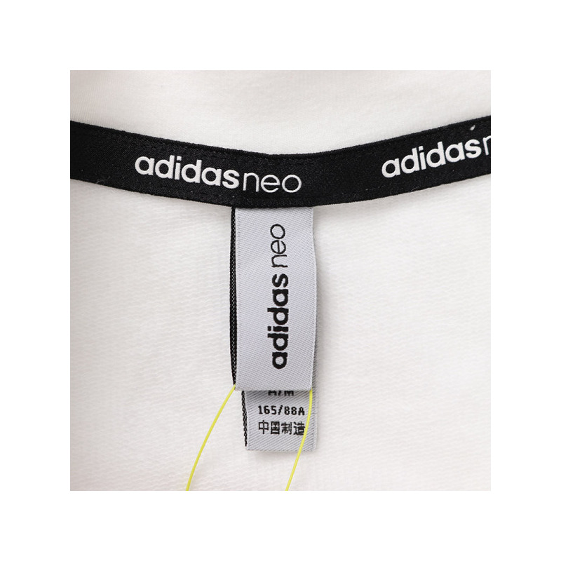【自营】adidas阿迪达斯NEO女子连衣裙短袖T恤休闲运动服CV7349 L CV7349白色