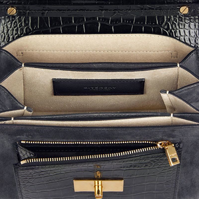 【预定】GIVENCHY/纪梵希 小号鳄鱼纹效果皮革包 BB501CB0LU图片