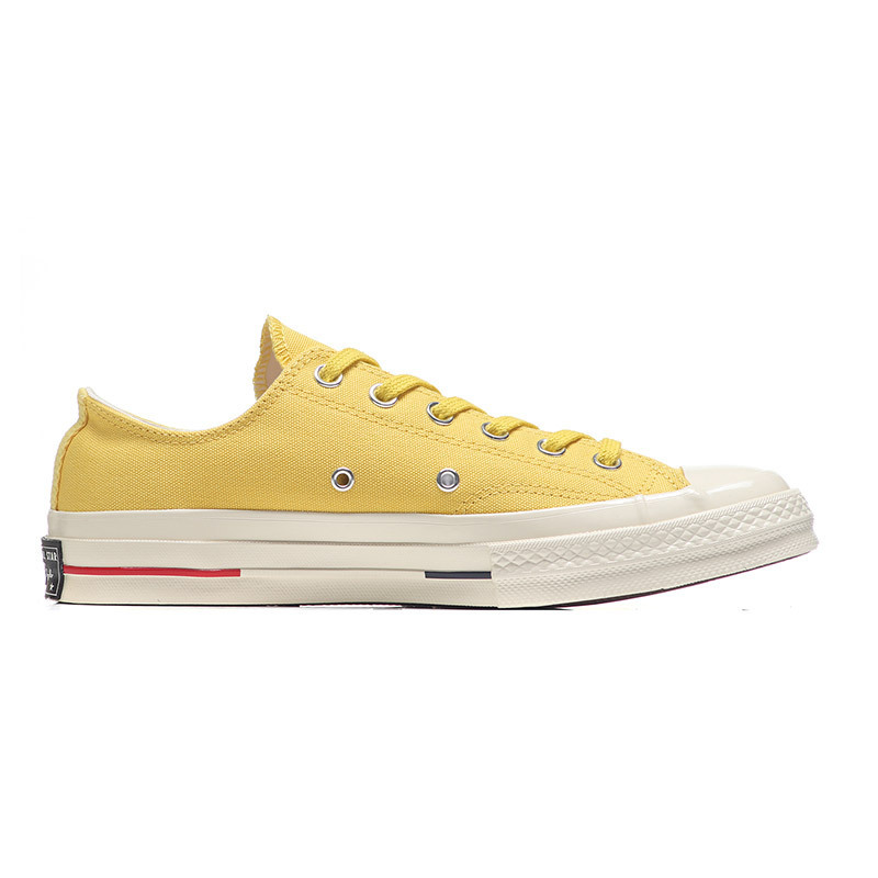 CONVERSE匡威男女休闲鞋三星标1970s低帮帆布鞋160492C 160494C沙漠金 35码