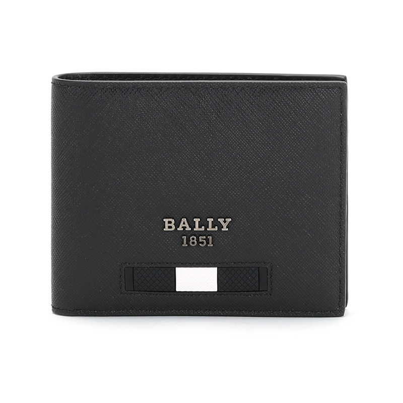 巴利 BALLY 男士 涂层牛皮革短款钱包钱夹BEVYE MY