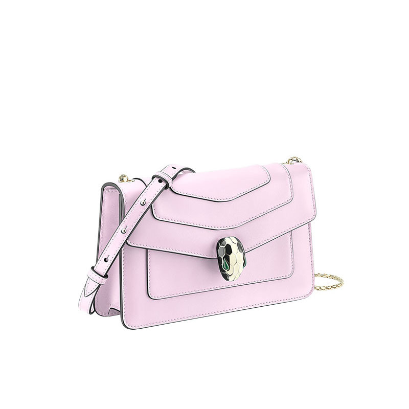 BVLGARI/宝格丽 SERPENTI FOREVER 单肩包 288715 玫瑰色