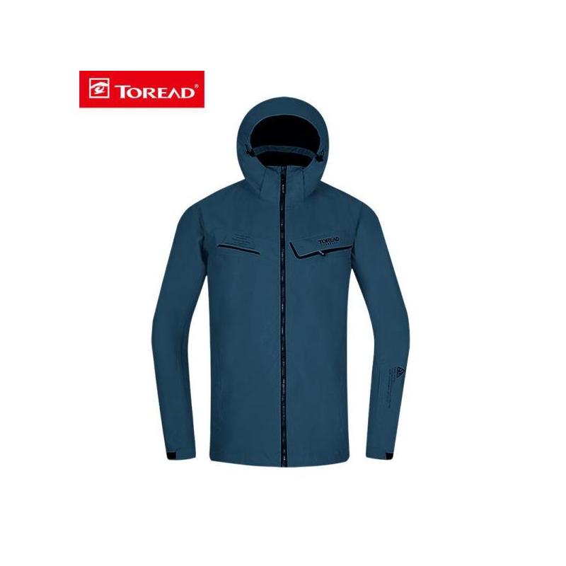 探路者toread户外运动女式风衣廓形套绒冲锋衣tawh92922