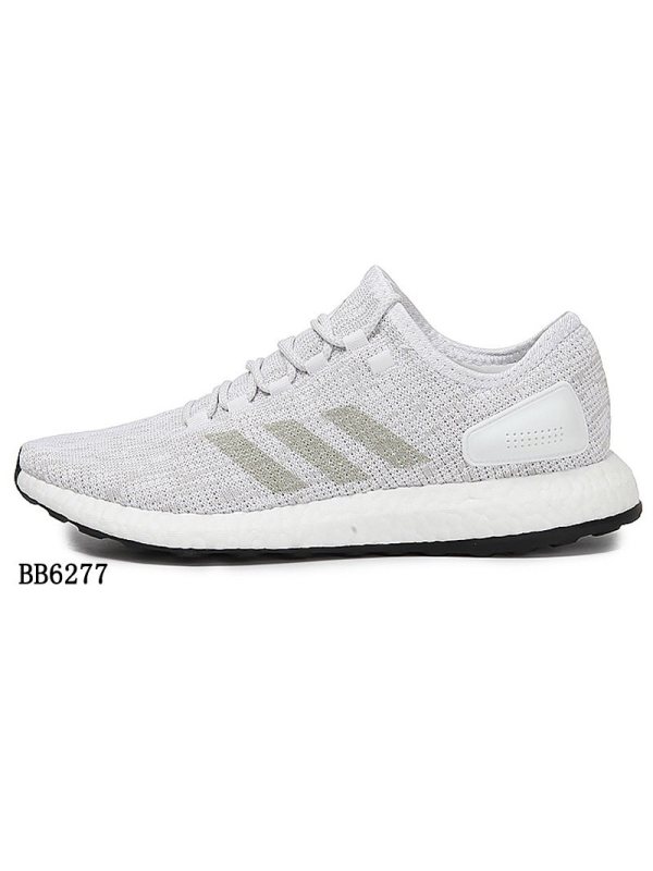 阿迪达斯男鞋女鞋春季pureboost耐磨缓震跑步鞋-BB6277
