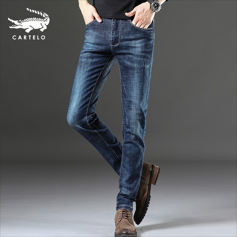 卡帝乐鳄鱼cartelo男士牛仔裤