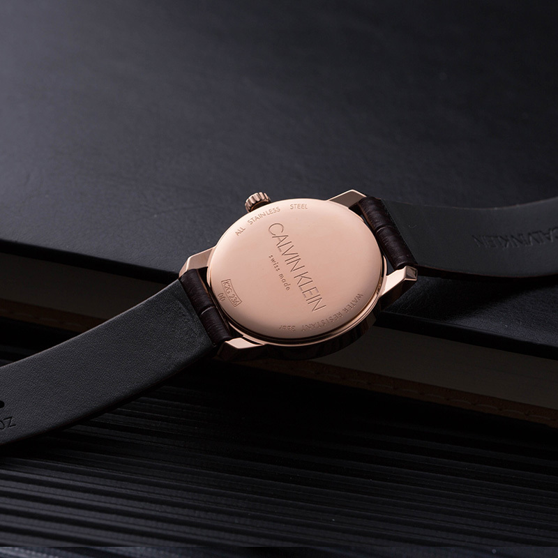 新品ck手表city系列情侣夜光石英女表k2g23620