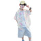 男童短袖衬衫套装夏季新款潮儿童夏装衣服男孩衬衣三件套炸街