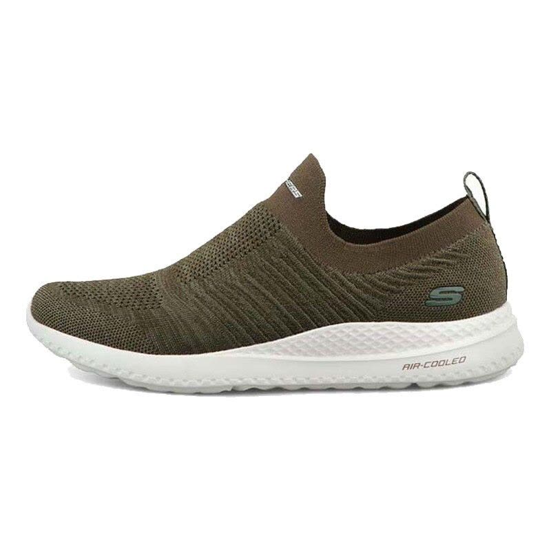Skechers斯凯奇男子2019新款时尚一脚套休闲鞋编织布运动鞋52649 51909图片