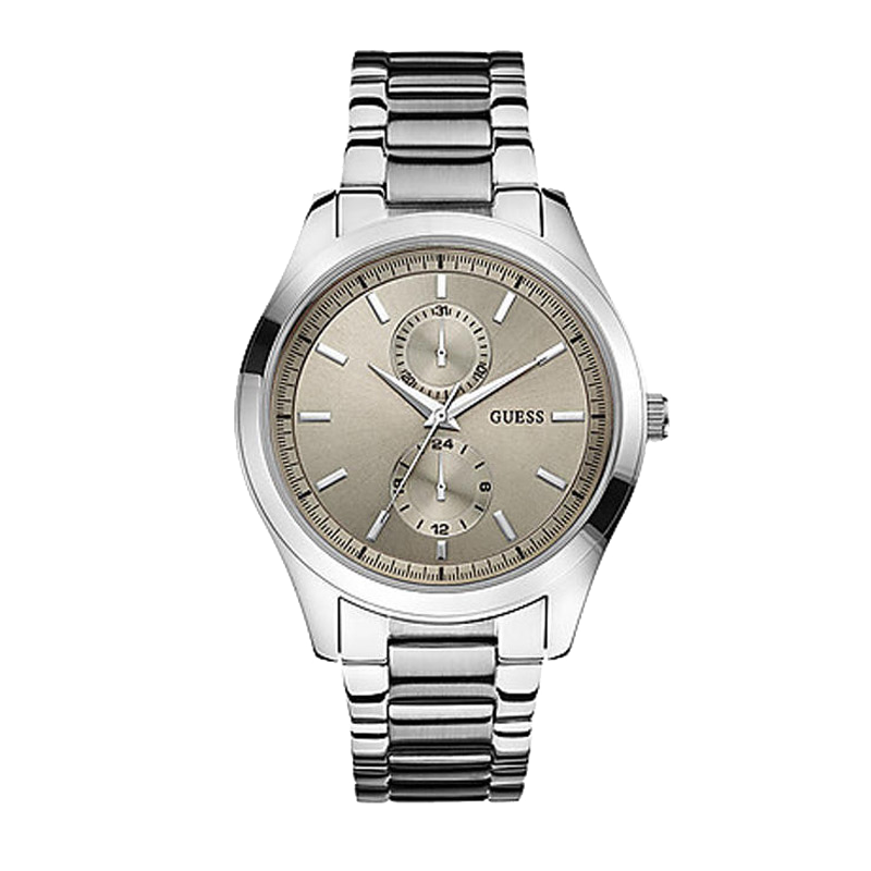 盖尔斯guess探索系列简约时尚个性潮流钢带石英男士手表w0373g1参数