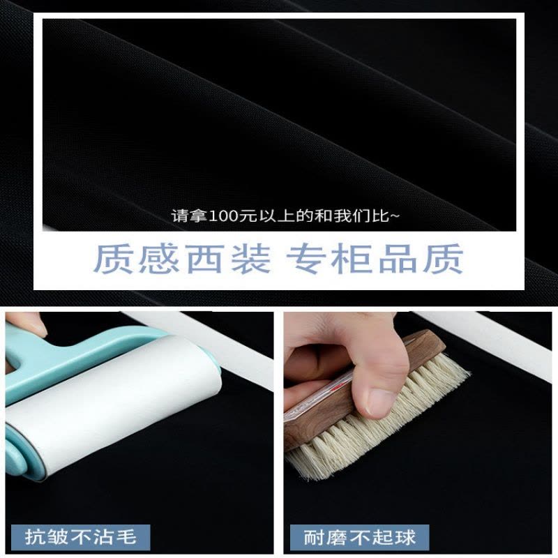 Ceba西装阔腿裤女裤夏季薄款休闲西裤显瘦高腰垂坠垂感运动休闲修容裤图片