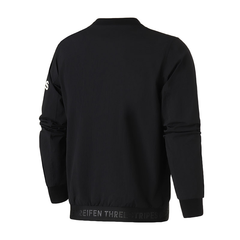 【自营】adidas男服外套夹克飞行领棒球服休闲运动服DW4588