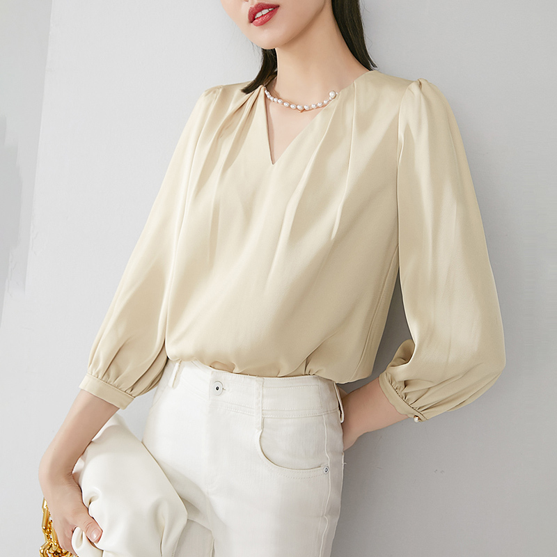 晚白(onebuye)女士衬衫报价_参数_图片_视频_怎么样_问答-苏宁易购