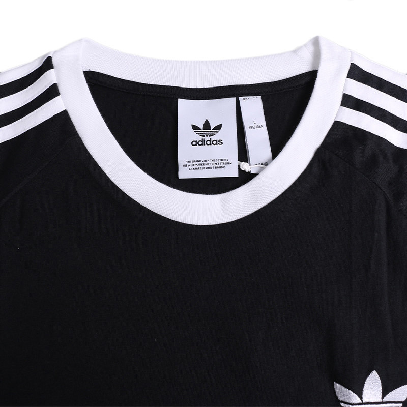 adidas阿迪达斯三叶男子短袖休闲运动t恤cw1202