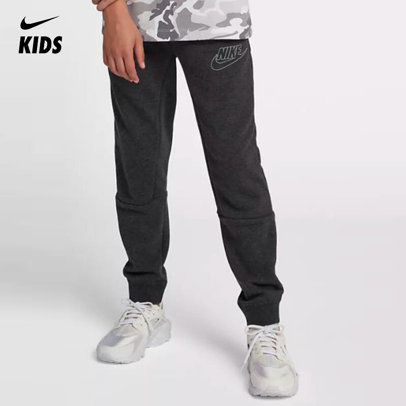 耐克儿童（NIKE）运动户外男女大童休闲收腿小脚裤跑步时尚潮流卫裤939591